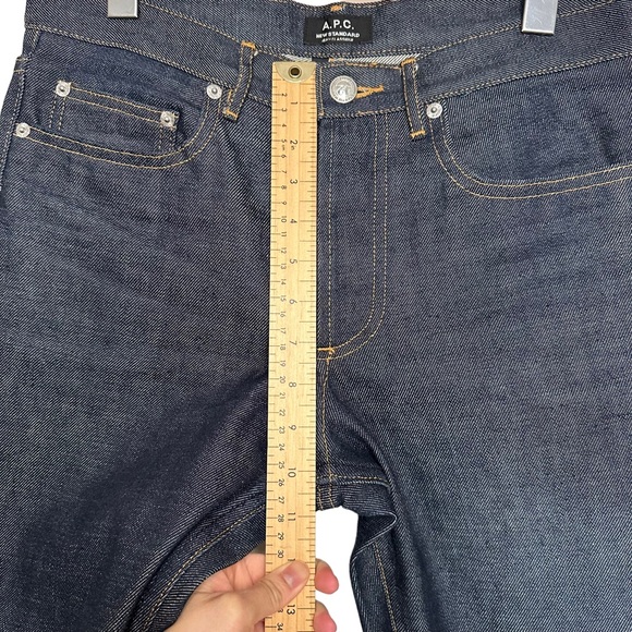 A.P.C. Petit Standard Slim-Fit Dry Selvedge Denim Jeans - Picture 3 of 16